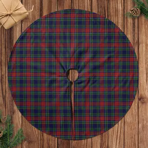 Allison Red Tartan Christmas Tree Skirt