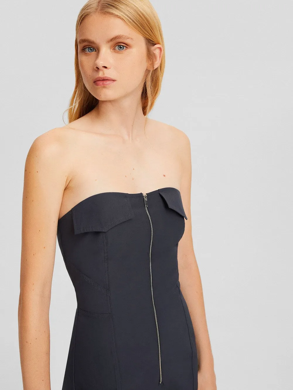 Bershka overalls, anthracite