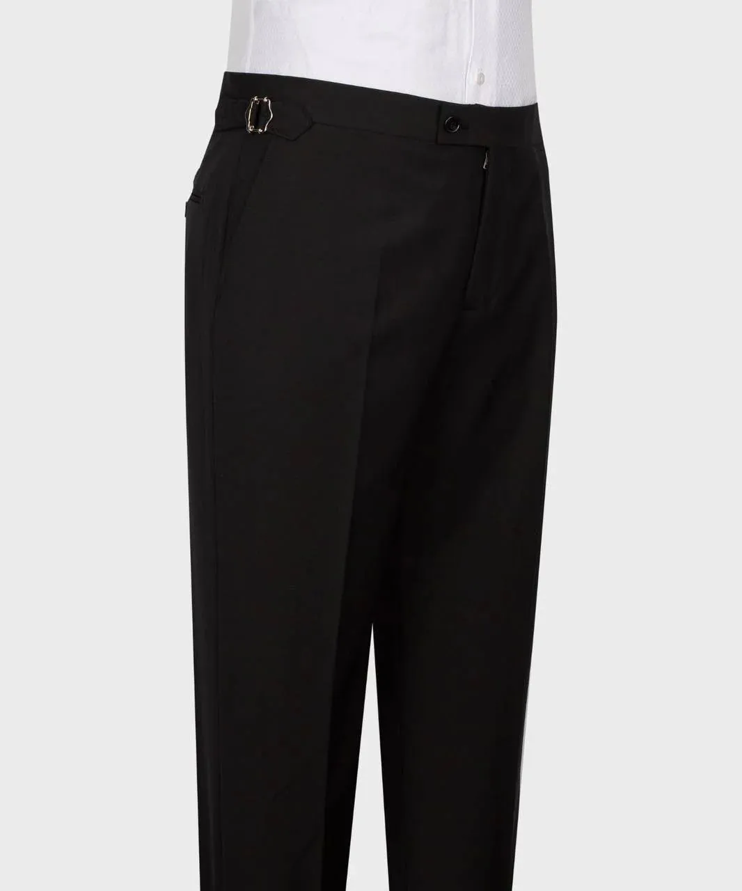 Black Classic Mens Wool Suit