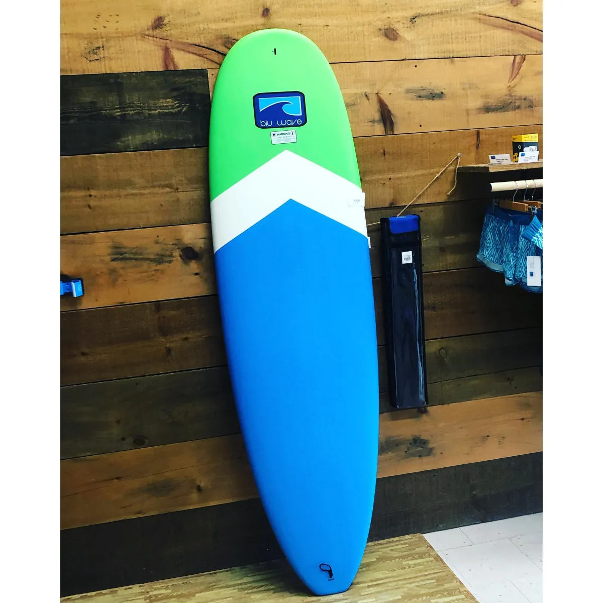 Blu Wave - Lake Log Softy 7.0 - Lime/Blu