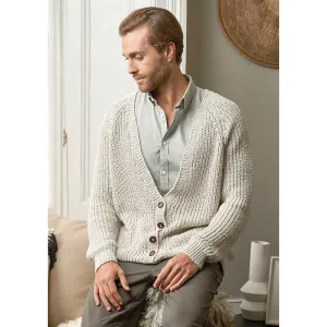 Bo Cardigan in Rowan Denim Revive - Digital Version
