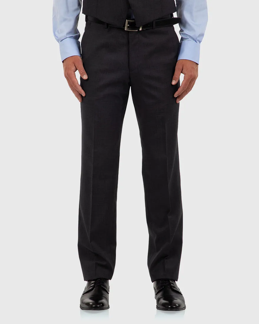 Optimized Title: CAMBRIDGE F2800 Charcoal Interceptor Suit Trousers - Tailored Fit, Premium Mens Formal Wear