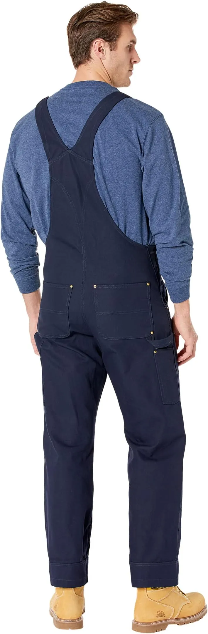 Carhartt Jumpsuit with Duck Bib, Navy