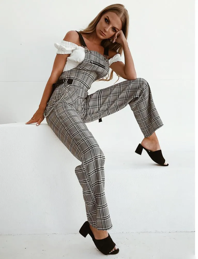 Cobain Overalls - Plaid