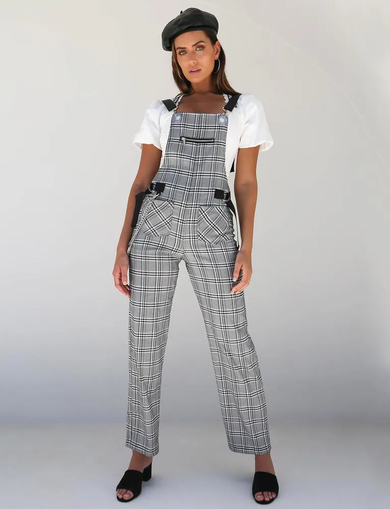 Cobain Overalls - Plaid