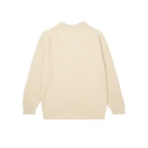 Cotton Crewneck Off-White
