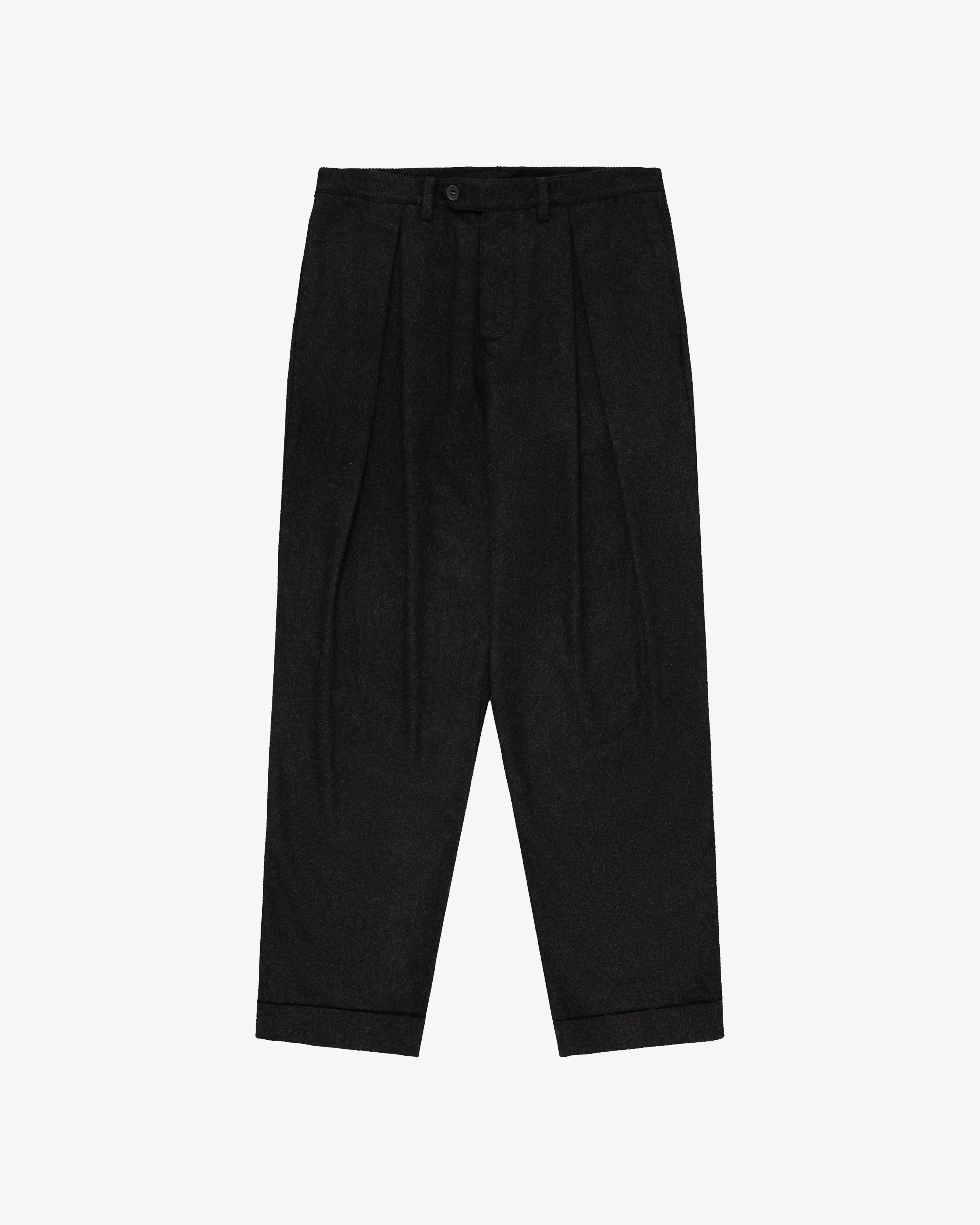 Cuffed Wool Trouser