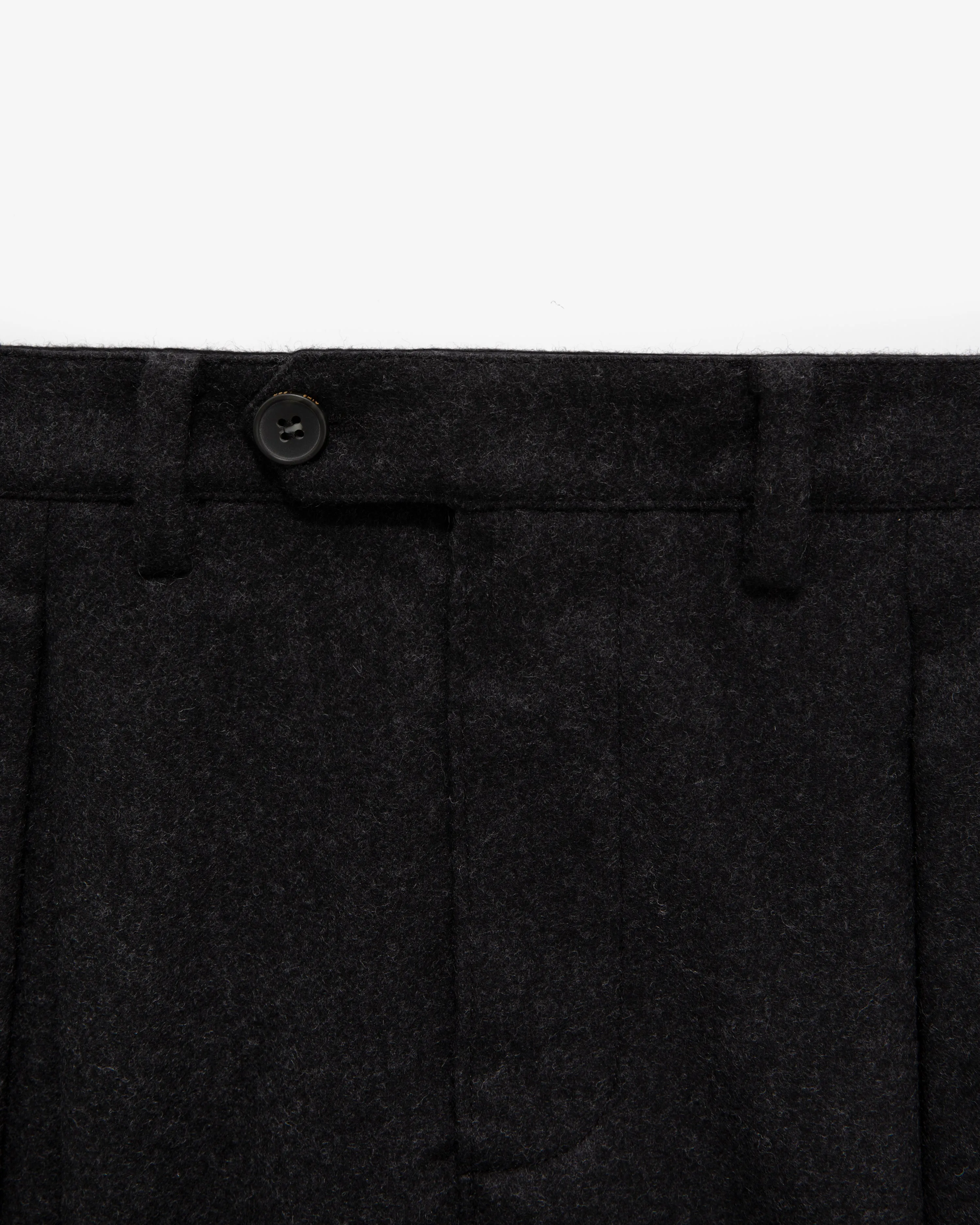 Cuffed Wool Trouser