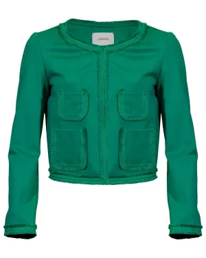 Dorothee Schumacher Emotional Essence Jacket Green
