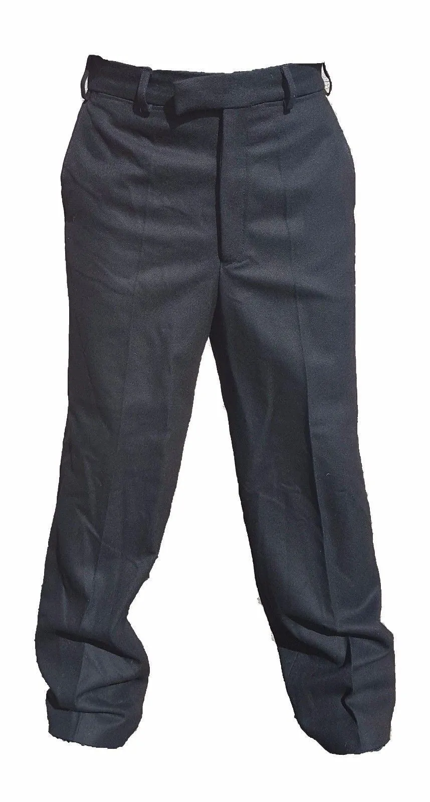 Genuine Women's Black 100% Wool British Uniform Trousers W1U