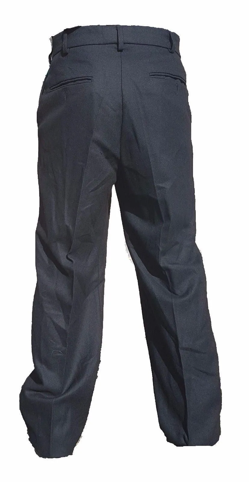 Genuine Women's Black 100% Wool British Uniform Trousers W1U
