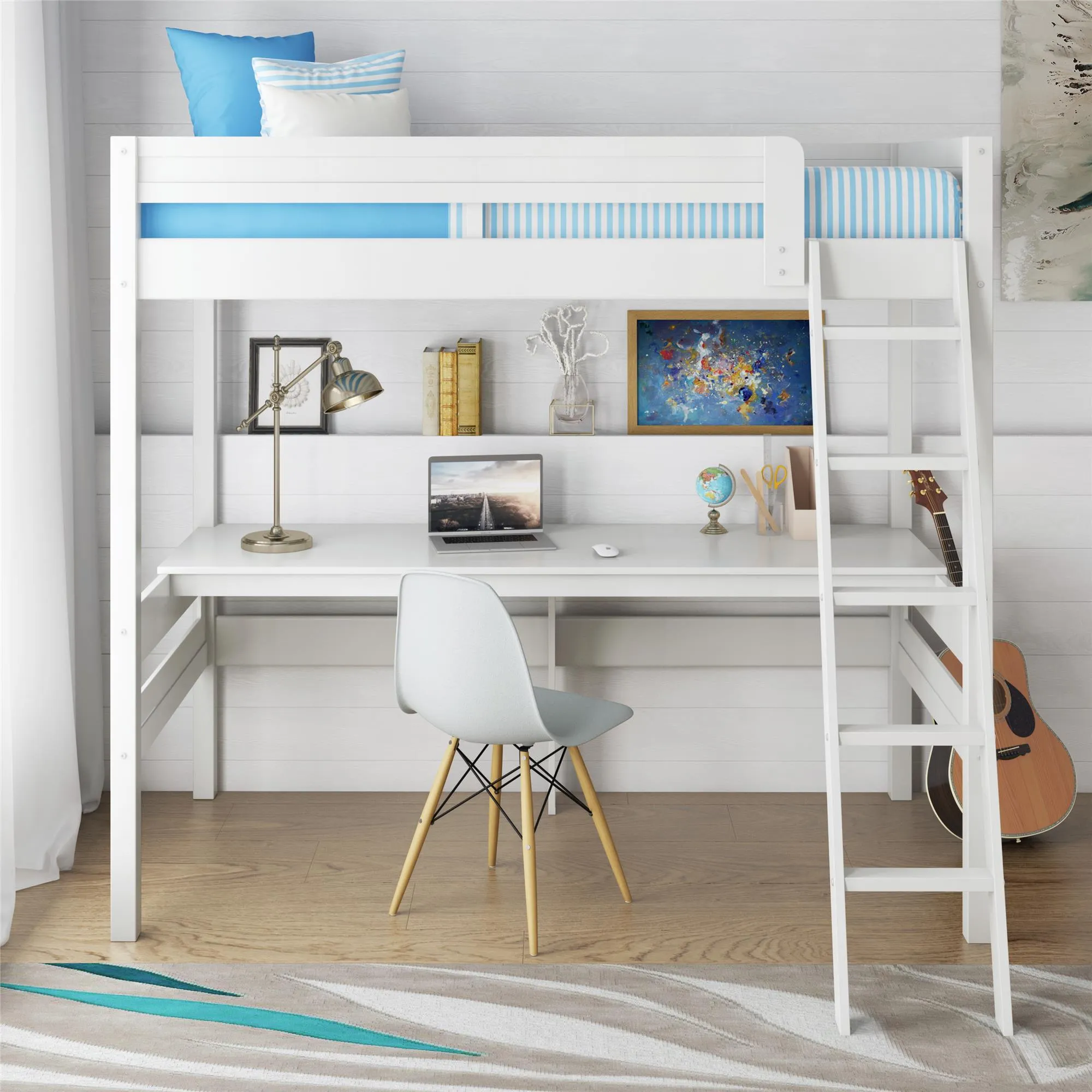 Harlan Loft Bed with Desk