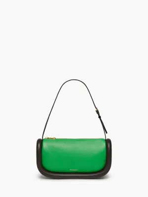 JW Anderson Leather Bag, Green/Mocha/Black
