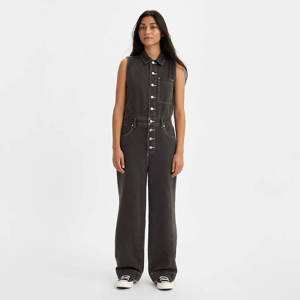 Levi's overalls, black
