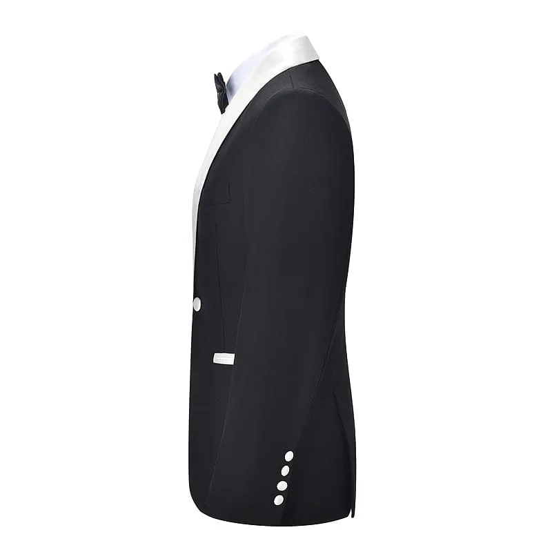 Mens Suit Shawl Lapel 2 Pieces Tuxedos (Blazer Pants)