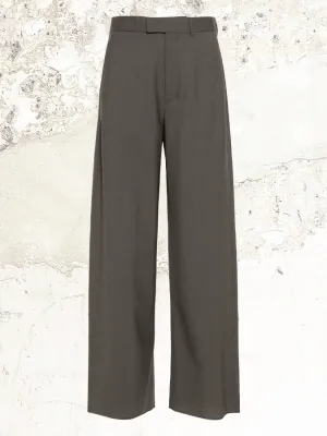 MM6 Maison Margiela wrap-design wool trousers
