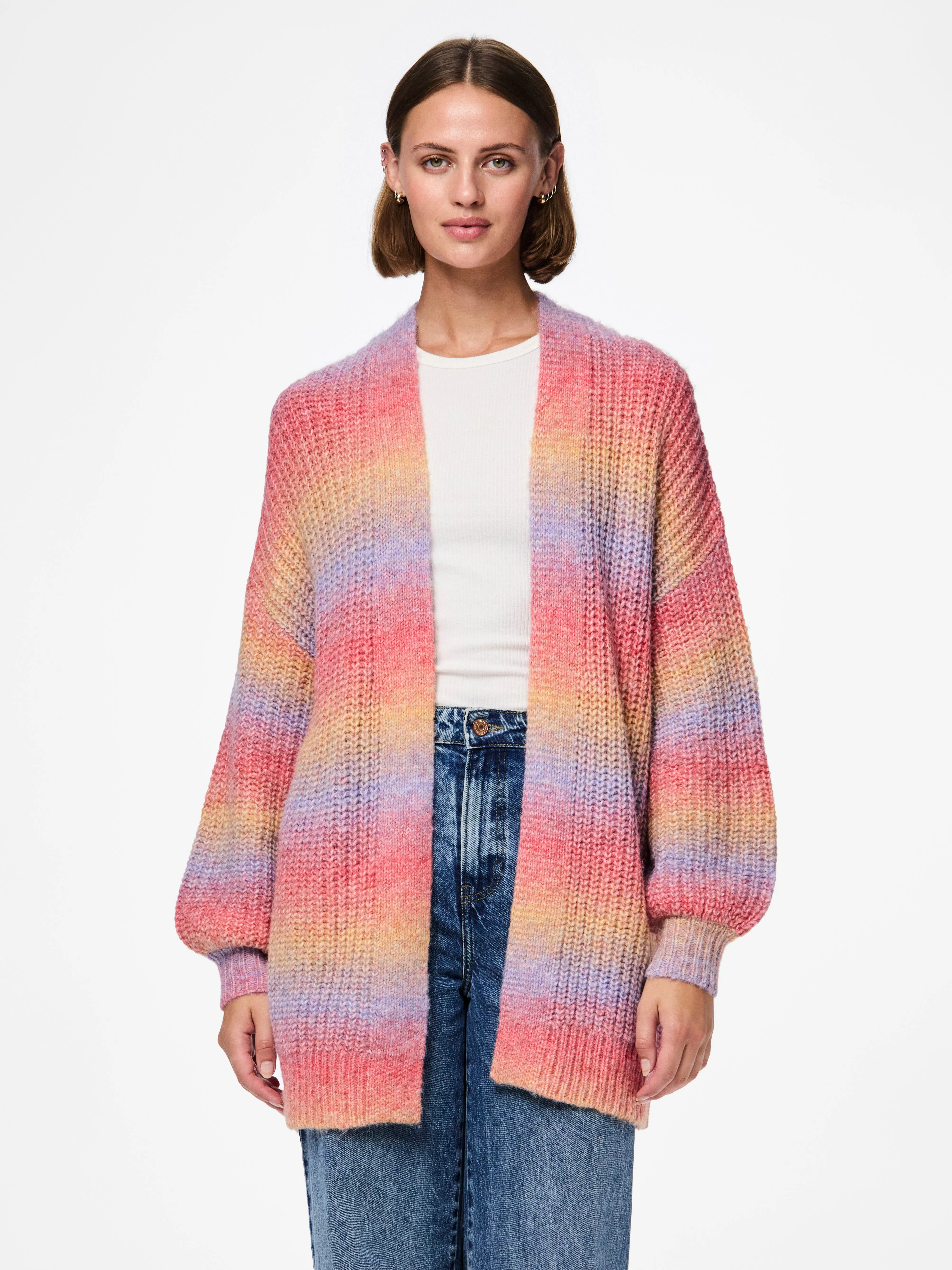 Pieces - Rainbow Knit Cardigan