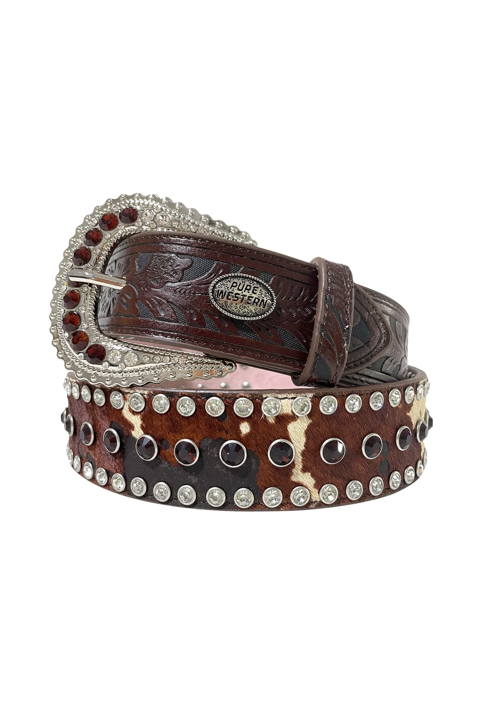 Pure Western Harlan Belt - Dark Tan - P3W2976BLT