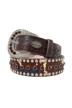 Pure Western Harlan Belt - Dark Tan - P3W2976BLT