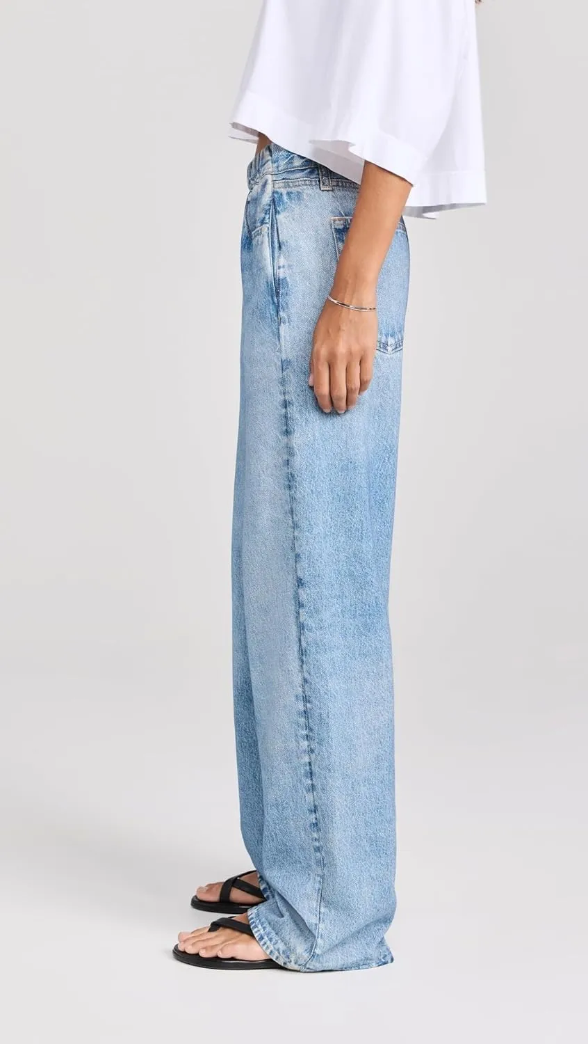 rag & bone Women's Miramar Wide Leg Jeans