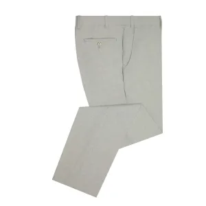 Remus Uomo Peppe Tapered Fit Linen Blend Suit Trousers Sage Green 12271