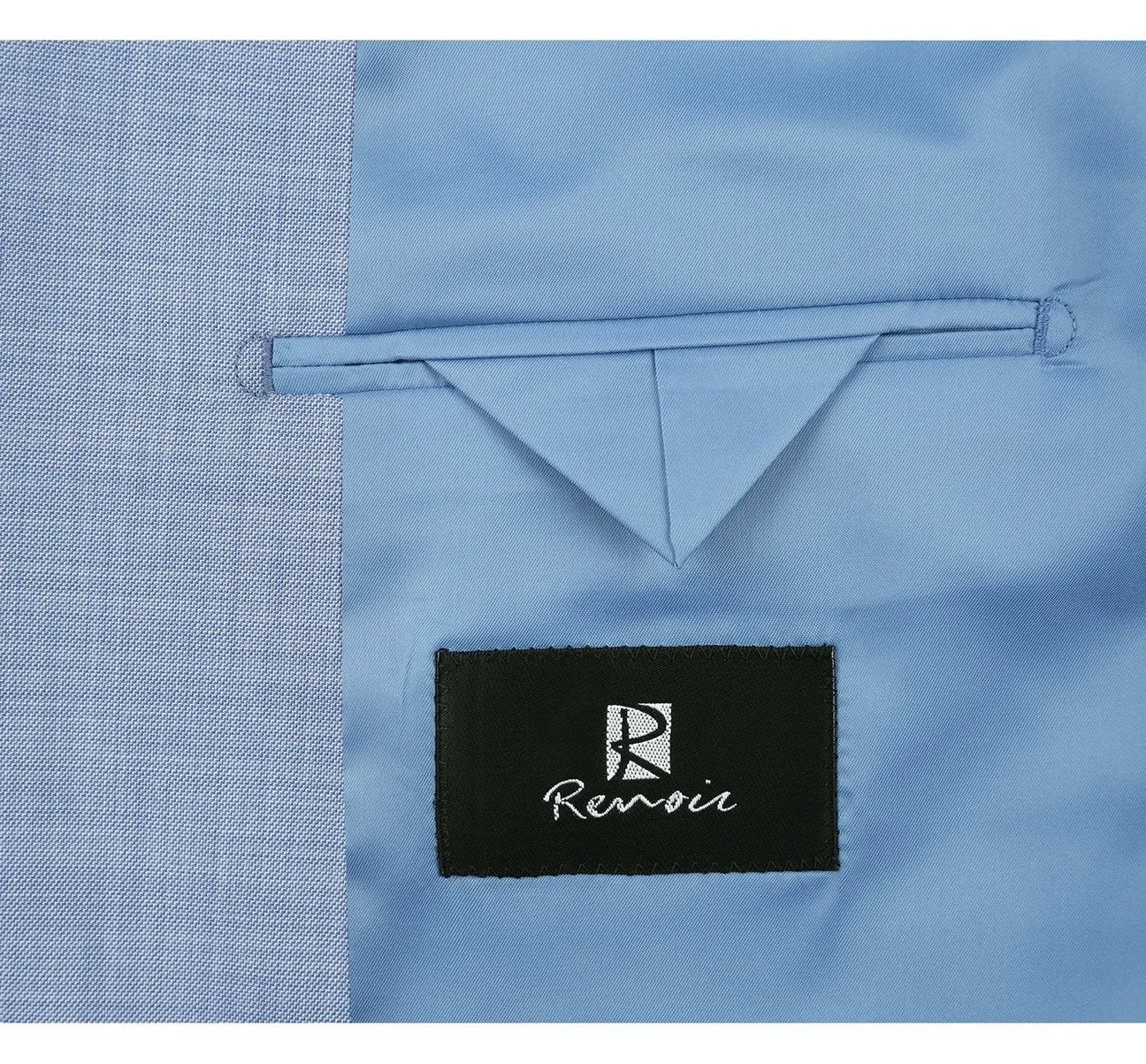 RENOIR 2-Piece Slim Fit Notch Lapel Solid Suit 203-9