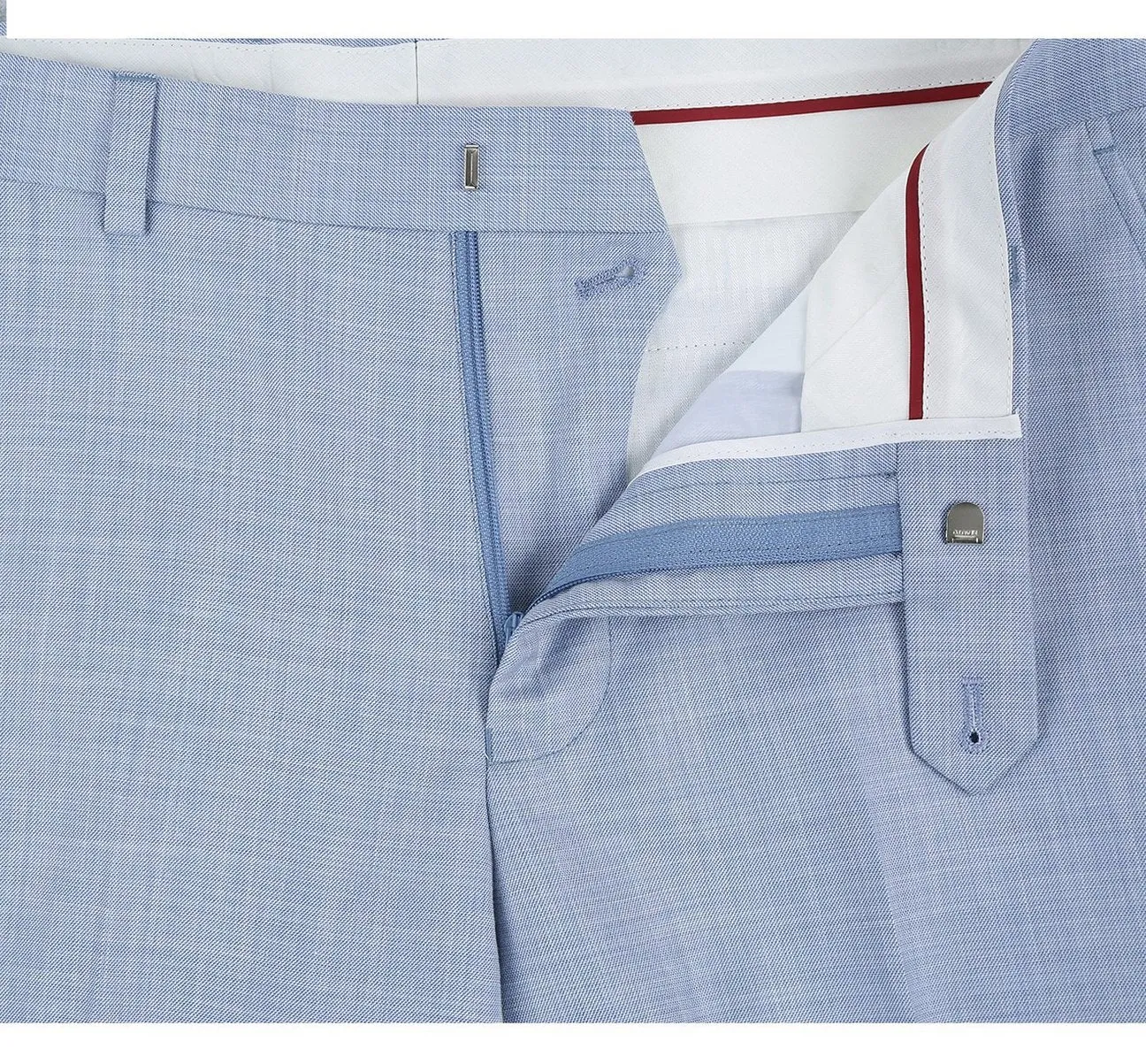 RENOIR 2-Piece Slim Fit Notch Lapel Solid Suit 203-9