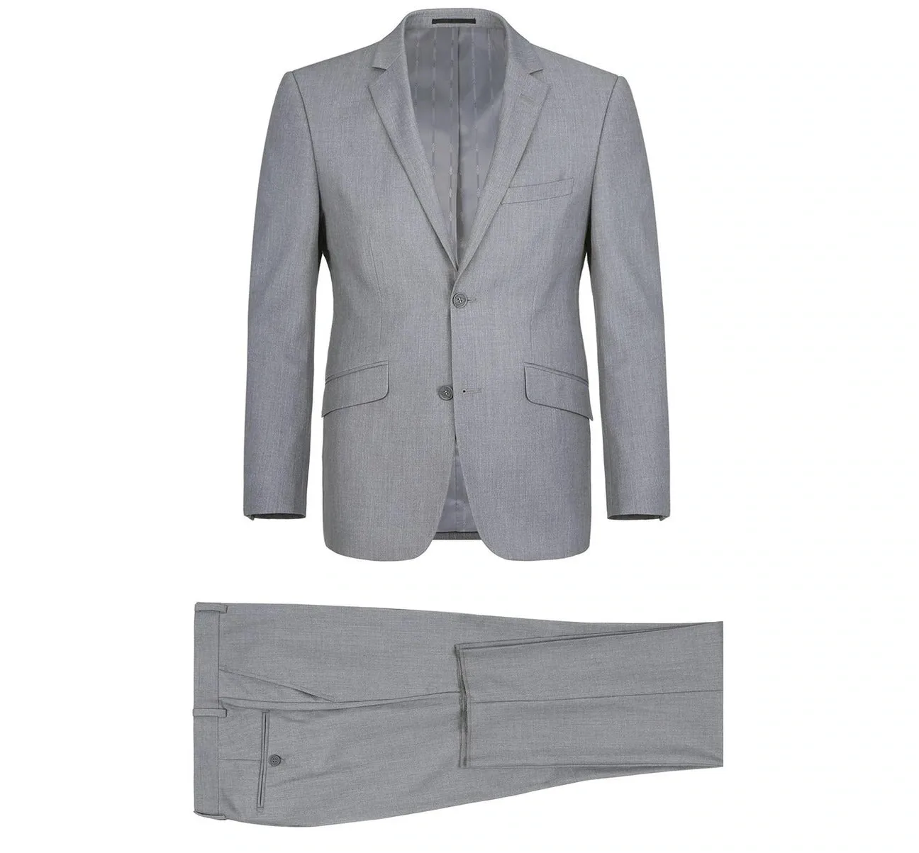 RENOIR 2-Piece Slim Fit Single Breasted 2 Button Suit 202-2