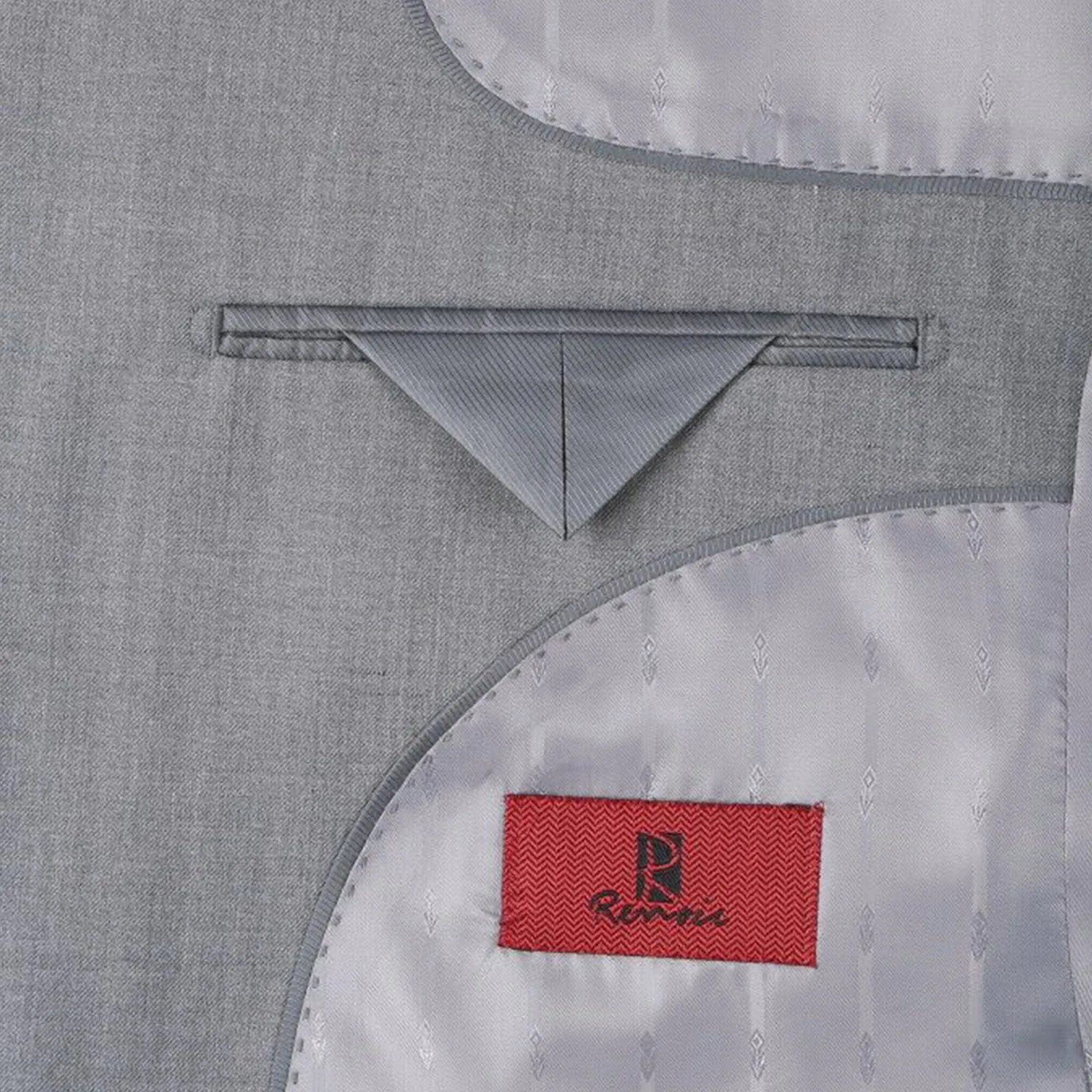 RENOIR 2-Piece Slim Fit Single Breasted 2 Button Suit 202-2