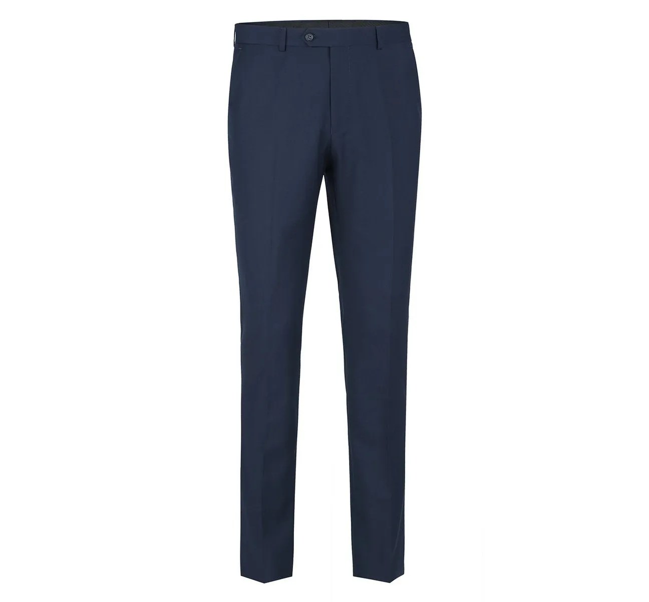 RENOIR Navy Blue 2-Piece Slim Fit Single Breasted Notch Lapel Suit 201-19