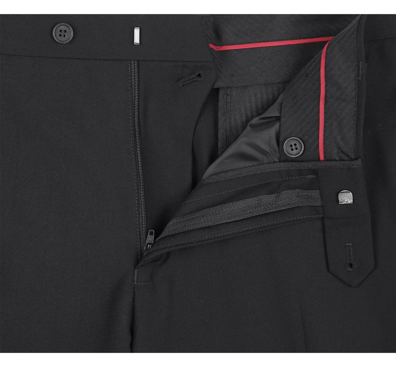 RENOIR Slim Fit Solid Notch Lapel 2-Piece Suit 2110-1