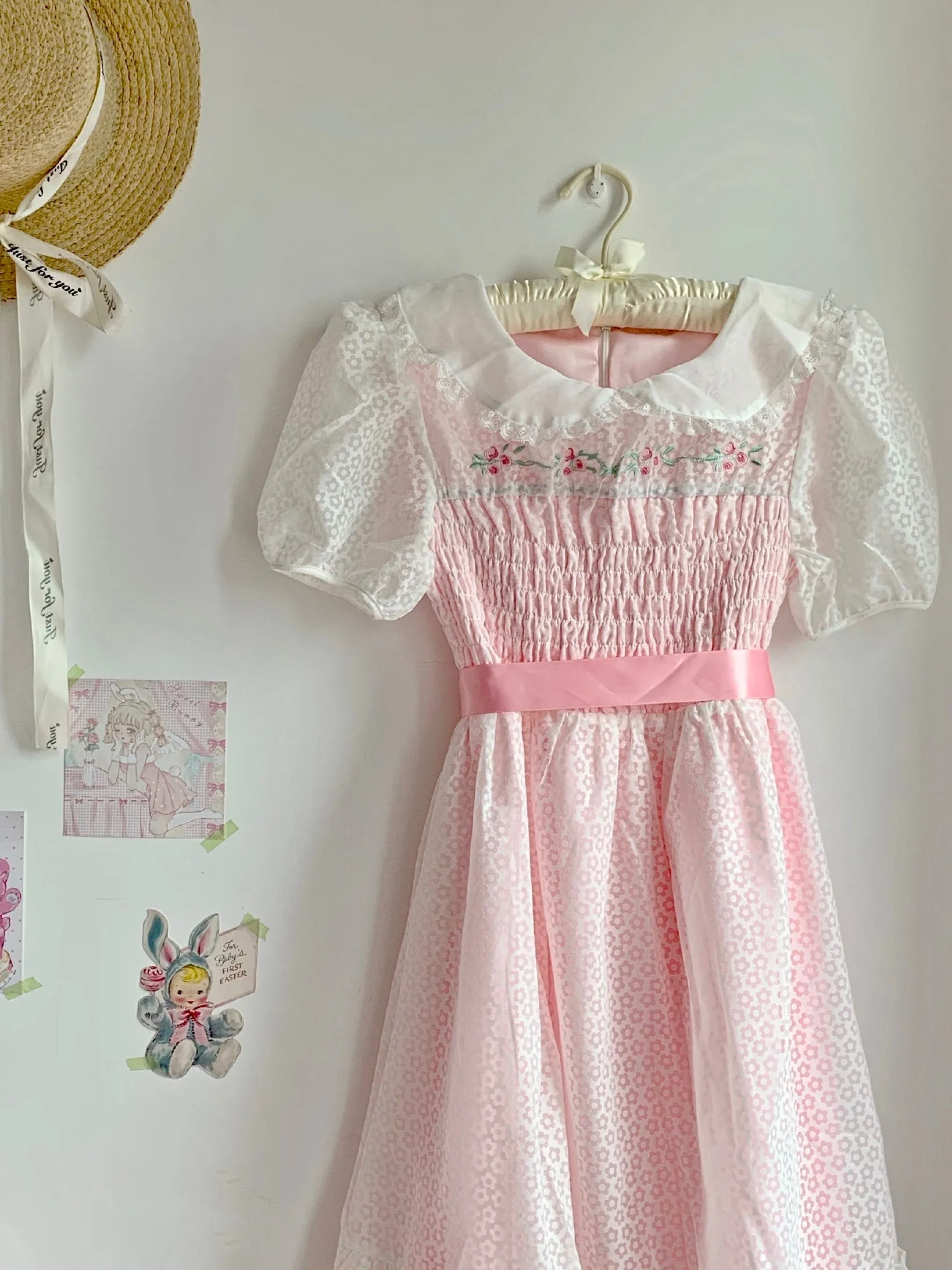 Rose Mist French Romantic Dress