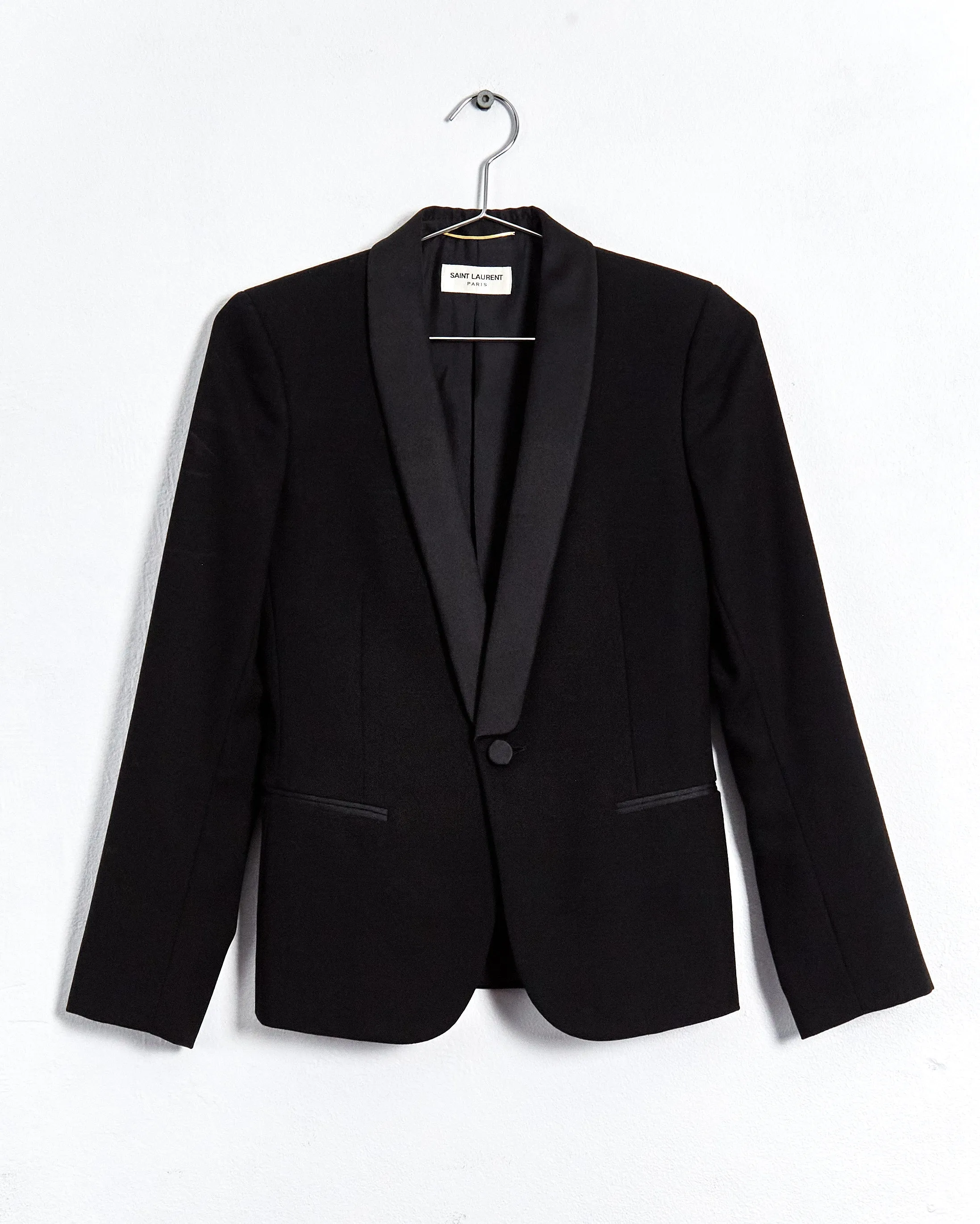 Saint Laurent tuxedo suit, black, 6