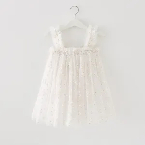 Sophia - Girls Tulle Daisy Dress