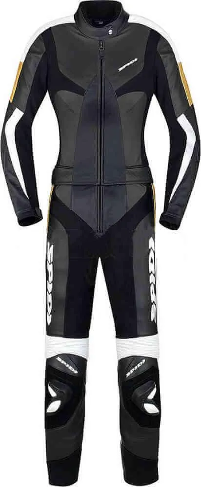 Spidi Poison Touring Ladies 2 Piece Motorcycle Leather Suit