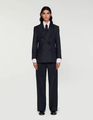 Stripy Suit Jacket