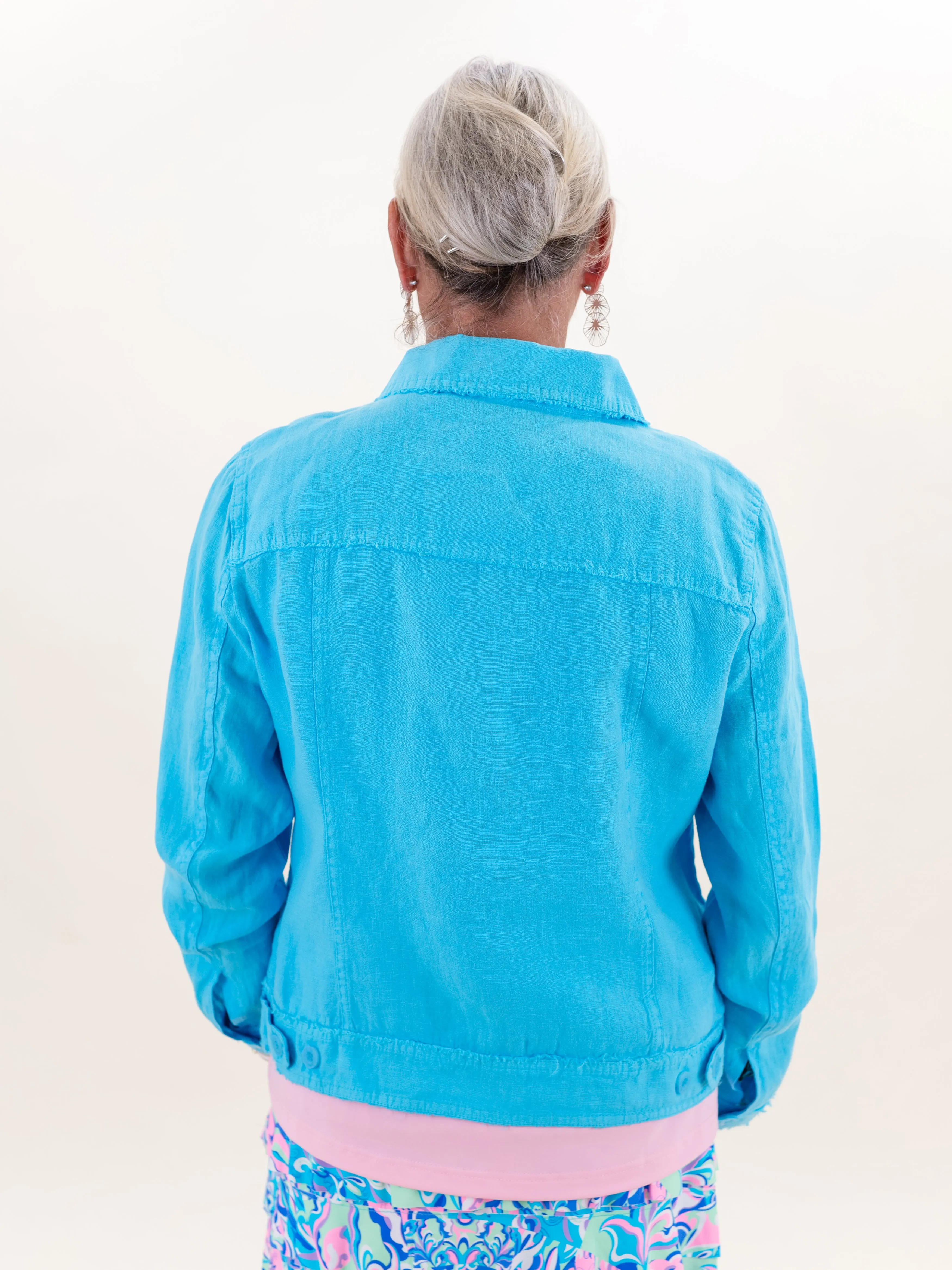 Travel Jacket Turquoise by Lulu B