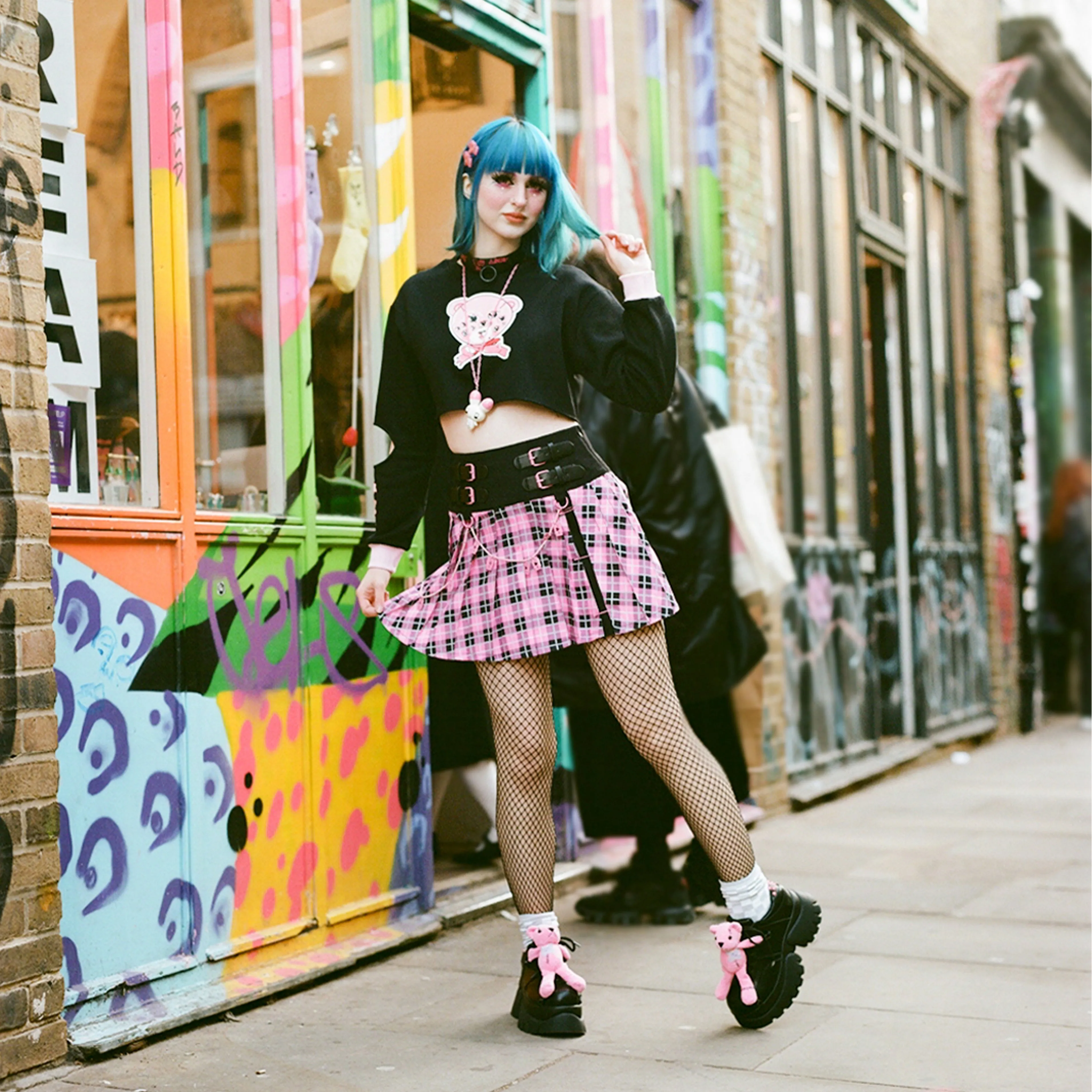 Yami Tartan Skirt